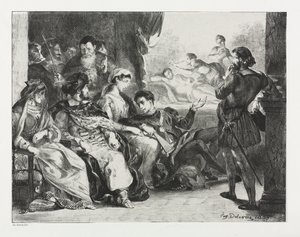 Hamlet: Hamlet Commands the Actors to do a Scene from the Poisoning of his Father