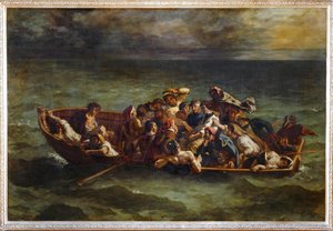 The Shipwreck of Don Juan by Ferdinand Victor Eugene Delacroix