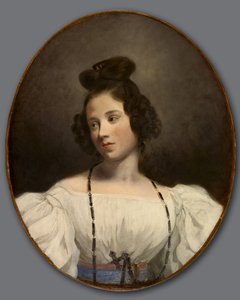 Mlle. Alexandrine-Julie de la Boutraye, c.1832-1834 by Ferdinand Victor Eugene Delacroix