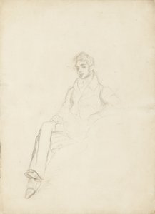 Portrait of Count Anatole Nikolaievich Demidov, 1st Prince of San Donato by Ferdinand Victor Eugene Delacroix