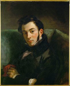 Portrait of Frederic Villot by Ferdinand Victor Eugene Delacroix
