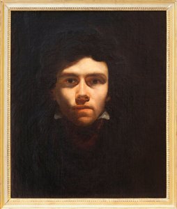 Self-Portrait Presumed by Eugene Delacroix by Ferdinand Victor Eugene Delacroix