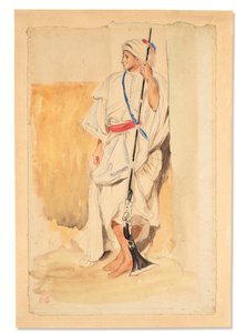 Standing Arab by Ferdinand Victor Eugene Delacroix