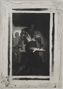 The Blacksmith by Ferdinand Victor Eugene Delacroix