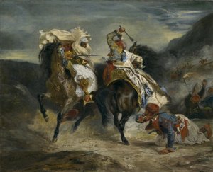 The Combat of the Giaour and Hassan, 1826