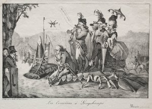 The Crayfish of Longchamps by Ferdinand Victor Eugene Delacroix