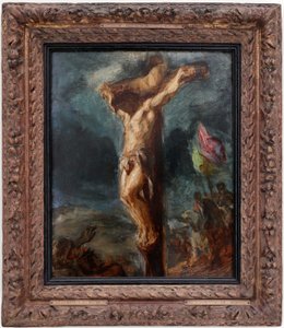 The Crucifixion by Ferdinand Victor Eugene Delacroix