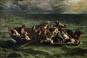 The Shipwreck of Don Juan by Ferdinand Victor Eugene Delacroix