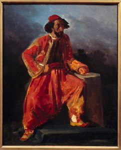Turkish Sitting (Presumed Portrait of Paul Barroilhet)