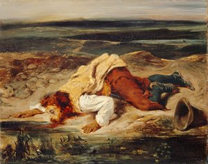 Wounded Brigand (Roman Shepherd), c.1825