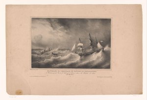 Rescue of the Crew of the Ship the Reparateur by Ferdinand Victor Perrot