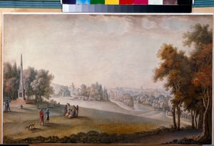 View of the Park in Tsarskoye Selo by Ferdinand de Meys