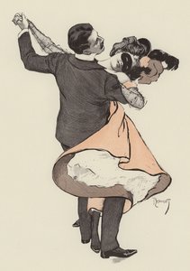 A Handsome Domino by Ferdinand von Reznicek