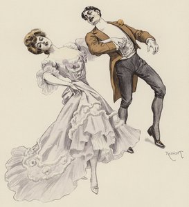 Cake Walk by Ferdinand von Reznicek