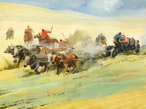 Ten thousand mile motor race