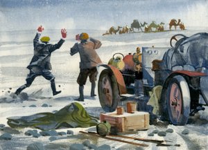Ten thousand mile motor race
