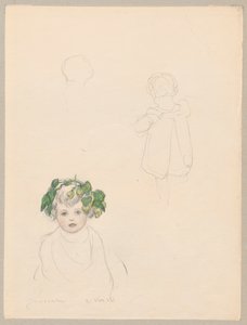Janeczka in Three Views by Ferdynand Ruszczyc