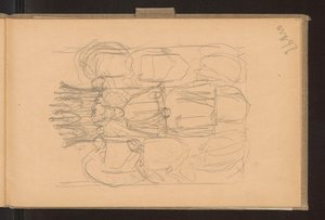 Władysław Jagiełło on Majesty, Sketch for J. Wierzyński