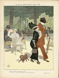 Illustration by Fernand Fau (1858-1919) in Le Lire