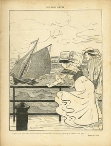 Illustration by Fernand Fau in Le Rire