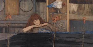 I Lock My Door Upon Myself by Fernand Khnopff