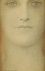 Study of a Woman by Fernand Khnopff