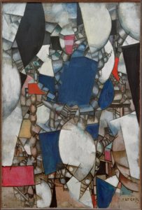 The Woman in Blue by Fernand Leger