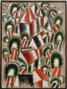 Houses Among Trees by Fernand Leger