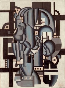 Composition in Blue by Fernand Leger