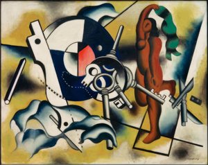 The Dancer with Keys by Fernand Leger