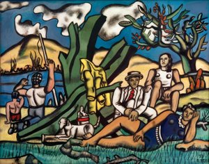 Country Outing by Fernand Leger