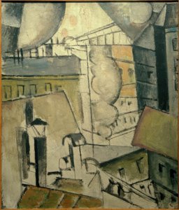 Smoke Over the Roofs, 1911 by Fernand Leger