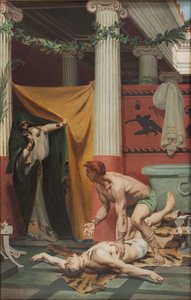 The Death of the Emperor Commodus by Fernand Pelez