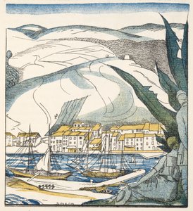 Antibes, from Gazette de Bon Ton, pub.1920