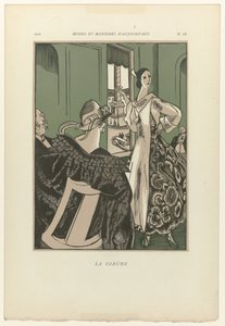 Modes and Manners of Today, 1922, Pl. 9: The Adornment