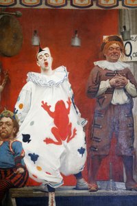 The Acrobats (detail), 1888 by Fernand de Cordova Pelez