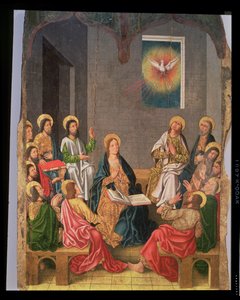 The Pentecost by Fernando (workshop of) Gallego