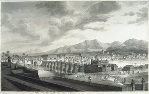 View of Fort Santiago in Manila by Fernando Brambila