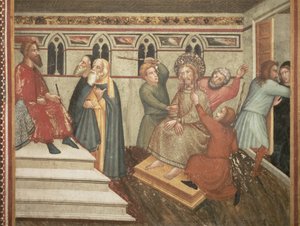 The Scourging of Christ before Pontius Pilate by Ferrer Bassa