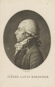Portrait of Pierre-Louis Roederer 1754-1835 by Fiessinger