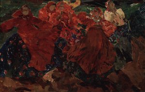 Whirlwind, 1905 by Filipp Andreyevich Malyavin