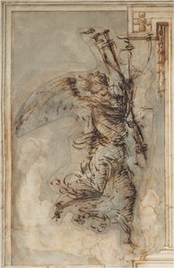 An Angel Carrying a Torch, c.1500-1504