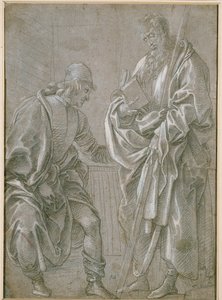 Apostle and Youth by Filippino Lippi