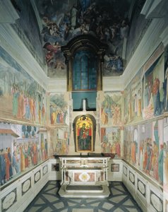 Italy, Florence, Church of Santa Maria del Carmine, Brancacci Chapel