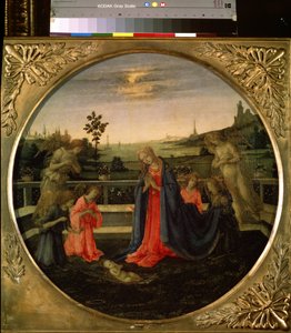 The Adoration of the Christ Child by Filippino Lippi