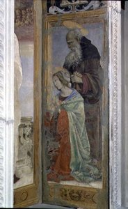 SS. Anthony and Lucy (detail) by Filippino Lippi