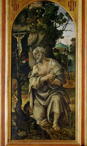 Saint Jerome Penitent by Filippino Lippi