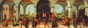 Three Scenes from the History of Virginia by Filippino Lippi