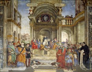 Triumph of Saint Thomas Aquinas Over Heretics
