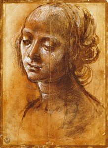 Womanly figure by Filippino Lippi